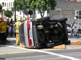 CA - LA Car Crash
